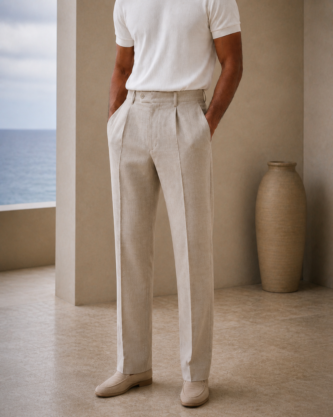 Pantalons essentiels — Coupe fluide & style intemporel